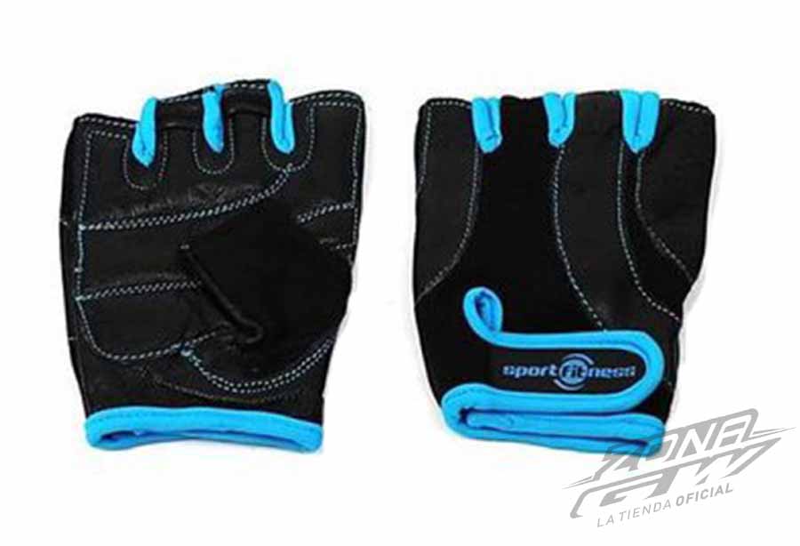 GUANTES DE GIMNASIO DAMA SPORT FITNESS NEGROAZUL – Tienda de Bicicletas en  Medellín Zona Bikes